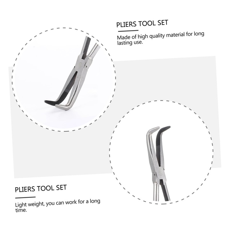 Gadpiparty Long Needle Nose Pliers Multi Functional O Shape and