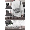 T.Y.ryanryan Men's Shoulder Bag, Cross-Body, Shoulder Strap, Ultra Compact Size,