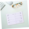 Operitacx 2025 Pocket Weekly Planner Office Supply Pocket Calendar Mini