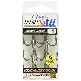 Gamakatsu Triple Hook Treble SP XH Extra Heavy No. 1 6 Silver