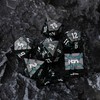 Soar Forge Metal Dice for DND - Ancient Cracked Glitter