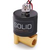 U.S. Solid Solenoid Valve - 1/4 Inch Zinc Alloy 12