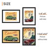 upsimples A4 Picture Frame, Display Pictures 6x8 with Mat or