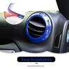 RT-TCZ Center Console Air Conditioner Vent Trim Cover Interior Accessories