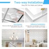 STICKGOO Drop Ceiling Tiles 24 x 24in, Waterproof, Premium PVC