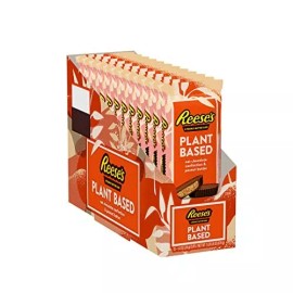 REESE'S Plant Based Oat Chocolate Peanut Butter Cups Vegan Candy 12 Pack