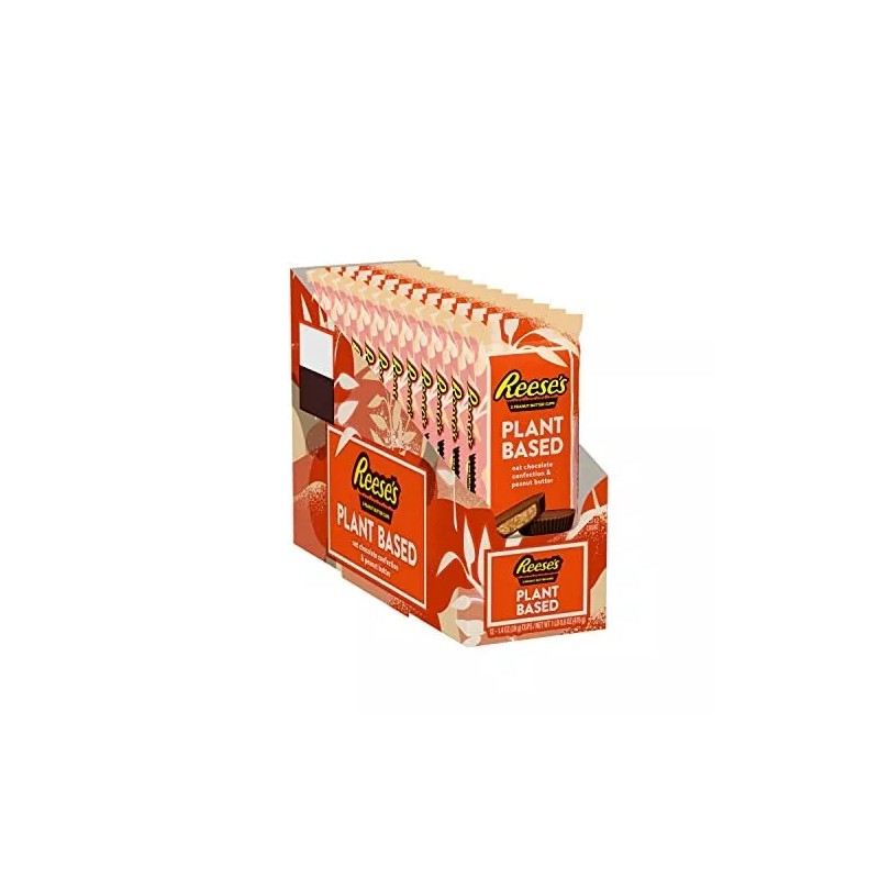 REESE'S Plant Based Oat Chocolate Peanut Butter Cups Vegan Candy