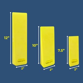 RNA - ABS Felling Wedge Combo Pack, High-Impact Tree Felling Wedges for Logging, Cutting, & Splitting Wood, 2 Each of 7.5 Inch, 10 Inch, & 12 Inch Wedges, Set of 6