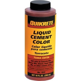 Quikrete Concrete Colorant Bottle, Terracotta, 10 oz