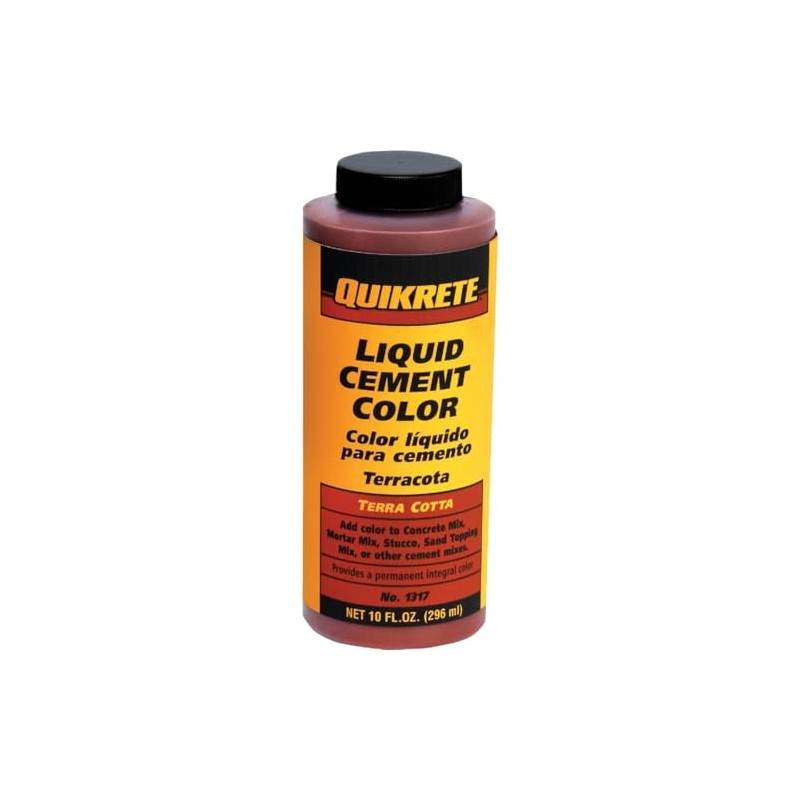 Quikrete Concrete Colorant Bottle, Terracotta, 10 oz