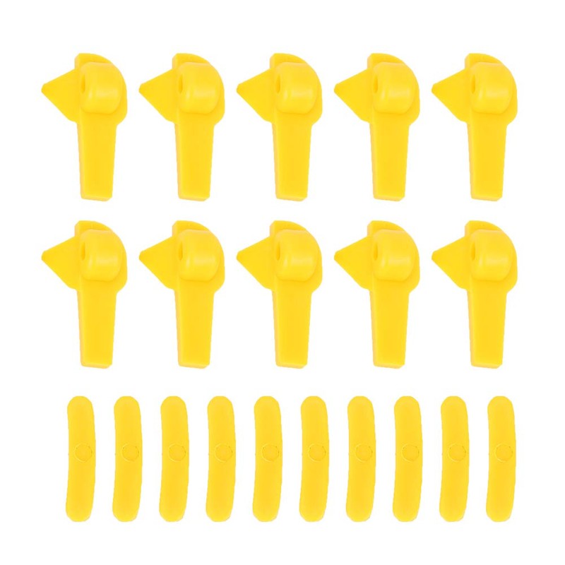 Pissente ABS Plastic Tire Changer Mount Protector, 20 Pieces Rim