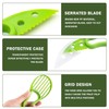 2 Pieces Avocado Cutter, Avocado Slicer, Multifunctional Fruit Cutter, Simple