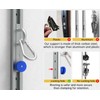 KOMOHOM Wall-Mounted Anchor Fitness System - Adjustable, Multi-Functional, Space Saving
