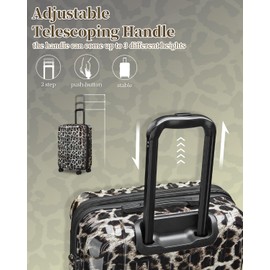 sukiost Carry On Suitcase, 20 Inch Carry On Luggage with Wheels, Hardside Large Suitcases with Wheels, TSA Lock