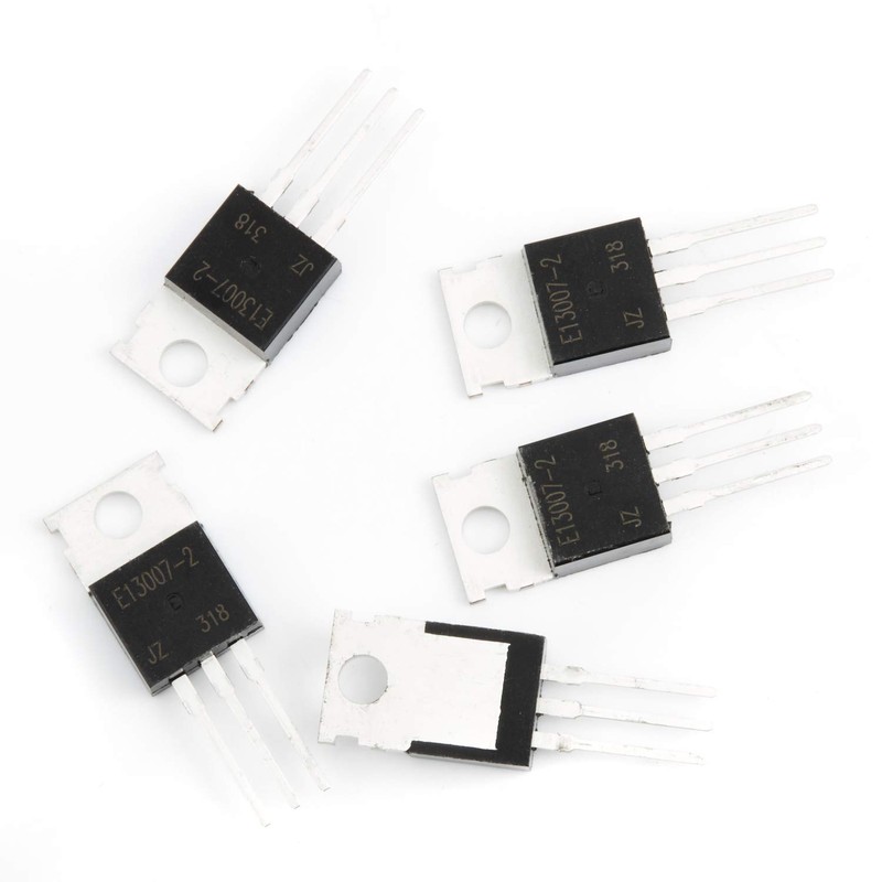 Chanzon 10 pieces 13007 TO-220 NPN transistor MJE13007/E13007/FJP13007 8A