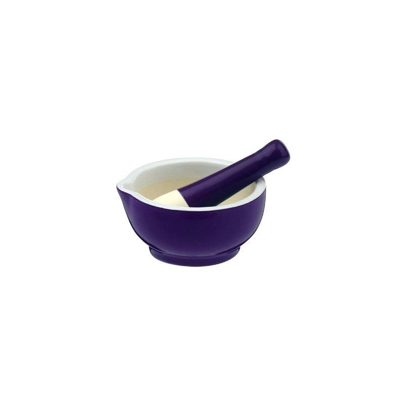 BIA SCOOP! Mortar & Pestle Purple, 12.5 x 12 x
