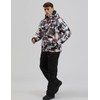Men's Ski Suit Waterproof Snow Suits Two Piece Snowboard Jacket