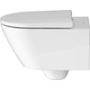 Duravit 0021690000 D-Neo Round Closed-Front Toilet Seat with Soft Close