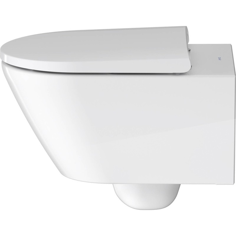 Duravit 0021690000 D-Neo Round Closed-Front Toilet Seat with Soft Close