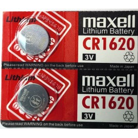 Maxell 2 PK CR1620 MAXELL (MADE IN JAPAN) DL1620 ECR1620 (GOOD EXP 12/2029) FREE SHIP.