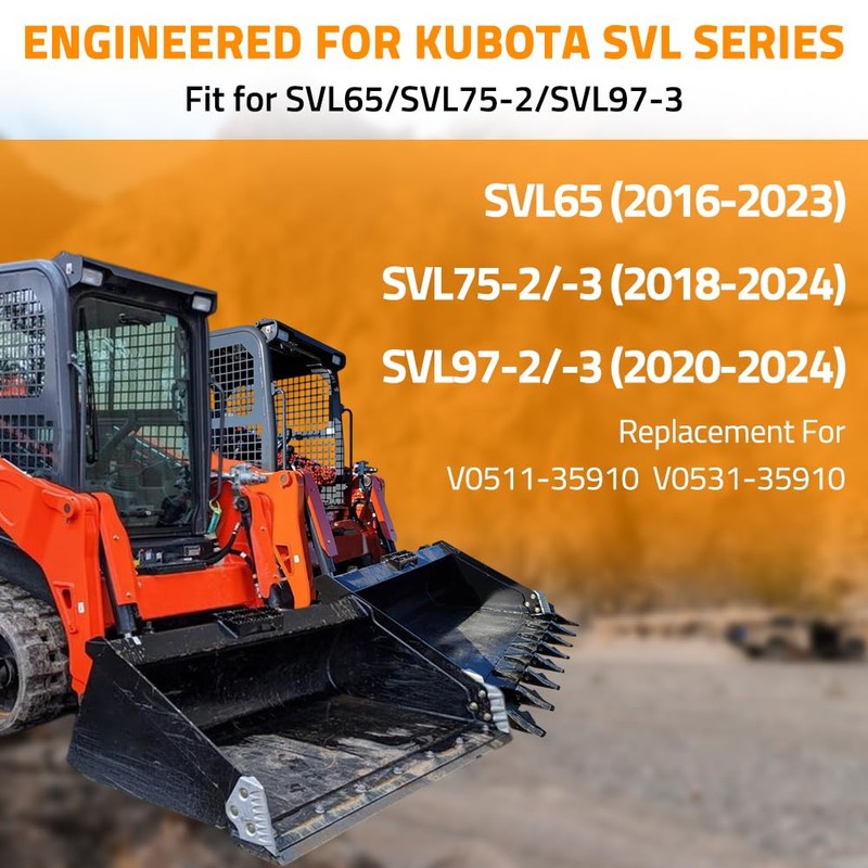 For Kubota SVL65 SVL75 SVL97 Door Roller Replacement V0511-35910
