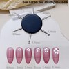 4Pcs Nail Dotting Tool Set,6-In-1 Circular Dotting Tools for Professional
