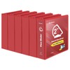 COMIX Sturdy 3 Ring Binder 2 inch with Clear View