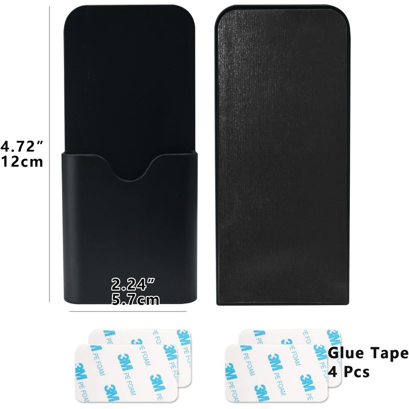 WAAYANG 2 Pcs Magnetic Marker Holder Wall Mount Marker Holder