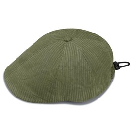 Clakllie Flat Cap Barret Flat Cap Peaked Cap Cotton Gatsby Ivy Golf Cabbie Hat Newsboy Style Plate Hat 8 Panel Peaky Herringbone Hat Sports Hat Beret Cap, H-BL89-Green