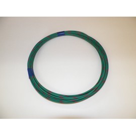 GREEN/RED STRIPED Automotive GXL Copper Wire, 16 GA, AWG, GAUGE. Truck, Motorcycle, RV. General Purpose. DEFFERENT LENGTHS AVAILABLE, SELECT LENGTH BELOW (10 FOOT COIL)