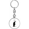 Toff London Penguin Bird Keyring