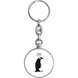 Toff London Penguin Bird Keyring