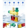 Refrigerator Water Inlet Valve W10341320, Combination Water Inlet Valve Fit