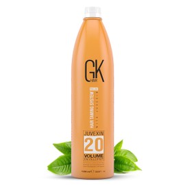 Global Keratin GK HAIR Professional Hair Creme 20 Volume Developer 33.8 Fl Oz for Hair Coloring Bleach - High-Performance Long Lasting Semi-Permanent Hair Color Toner Dye