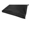Wind Deflector Bag 130 x 70 cm Black Faux Leather