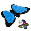 Forest & Twelfth Sparkles Morpho Butterfly Plush Stuffed 12 inch