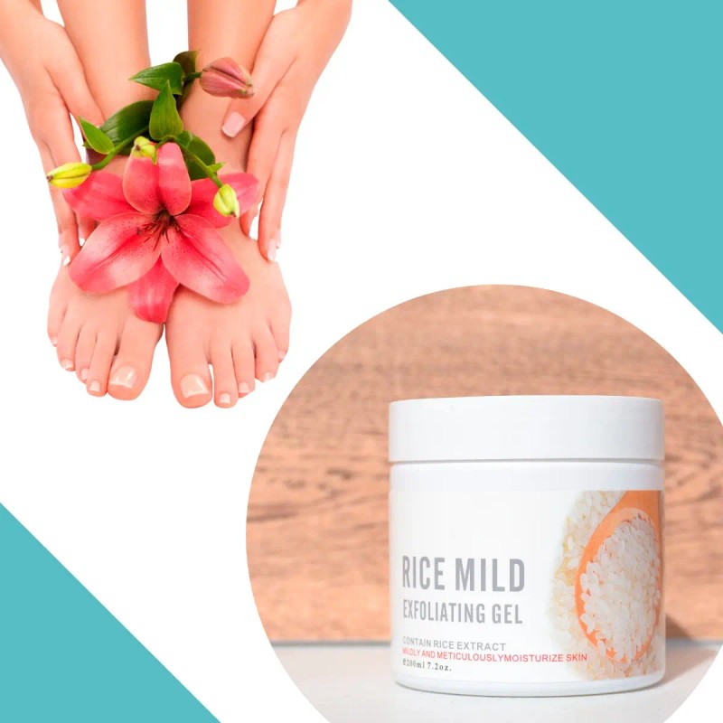 Exfoliante Para Pies Suaves Callos Resequedad Masajes