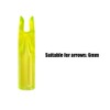 MiOYOOW 20PCS Archery Arrow Nocks, 6mm Lightweight Arrow Inserts Traditional
