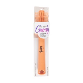 Goody Style Boost Round Brush 21mm, Volumizing Blow Out, for Fine, Short & Medium Hair, Easy-Grip Handle, Lightweight Styling for Lift & Root Volume, Coral