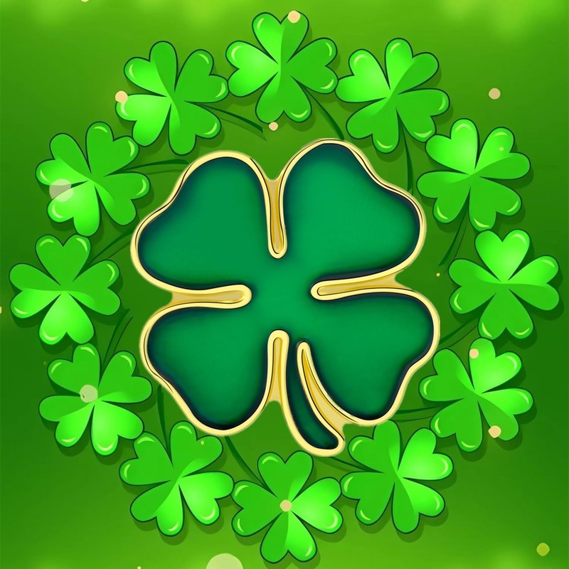 25/50/100/200 pieces St. Patrick's Day pin small green enamel Four