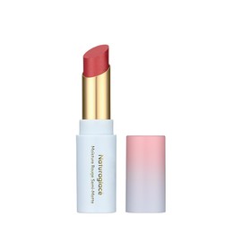 Natura Grasse Moisture Rouge Semi-Mat, 03 M, Mellow Coral, 0.1 oz (4 g), Light and Soft Pink Coral, Lipstick, Soap Off, Vegetable Skin Care Ingredient, Organic