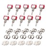 Baomain Toggle Switch MTS-123 SPDT Momentary (ON)-Off-(ON) 3 Files 3