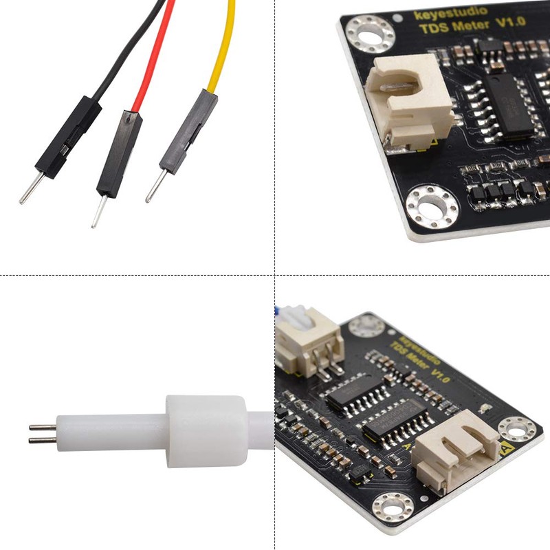 KEYESTUDIO TDS Meter Probe Water Quality Sensor Module for Arduino