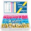 Daevkaema 320PCS Heat Shrink Wire Connectors Kit, Electrical Waterproof Crimp