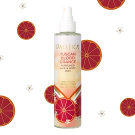 Pacifica Beauty Perfumed Hair & Body Mist, Tuscan Blood Orange, 6 Fl Oz (1 Count)