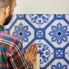 Poromoro Portuguese Spanish Azulejo Tile Stickers Peel and Stick Kitchen