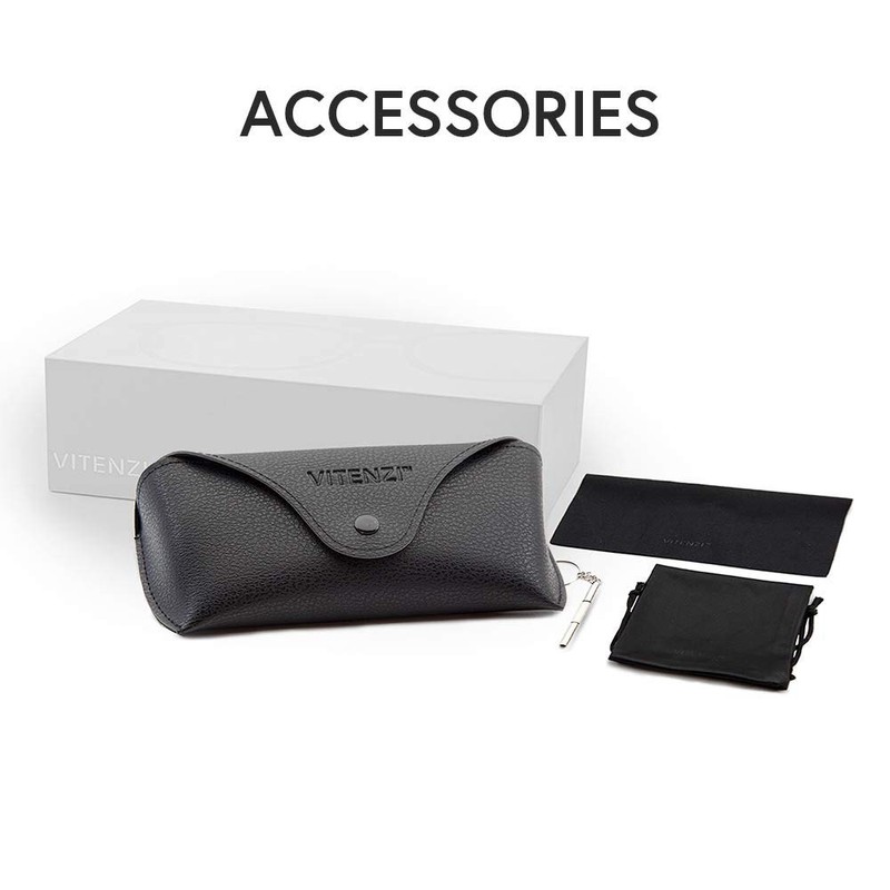 VITENZI Sunglasses with Readers for Men and Women Retro Reading