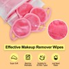 Nugilla 18 Packs Reusable Makeup Remover Pads with a Washable