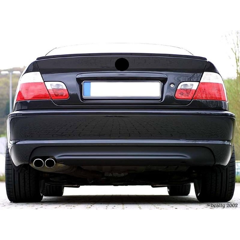 Boot Rear Spoiler Lip Unpainted with Mounting Tape