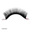 Hair2heart 0.07 Thickness Volume B-curl Mink Eyelash Extensions, Mix Length